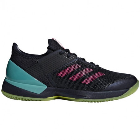 Chaussures ADIDAS Femme Adizero Ubersonic 3.0 Terre Battue Marine/Rose AH 2018