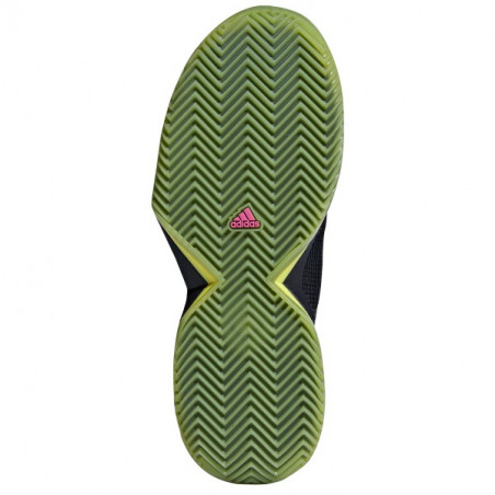 Chaussures ADIDAS Femme Adizero Ubersonic 3.0 Clay Marine/Rose/Turquoise AH 2018