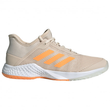 Chaussures ADIDAS Femme Adizero Club Beige / Orange AH 2019