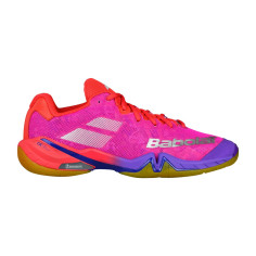 Chaussures BABOLAT Femme Shadow Tour Indoor Rouge / Rose...