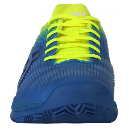 Chaussures ASICS Homme SOLUTION SPEED FF L.E. Terre Battue Indigo / Fluo AH 2018
