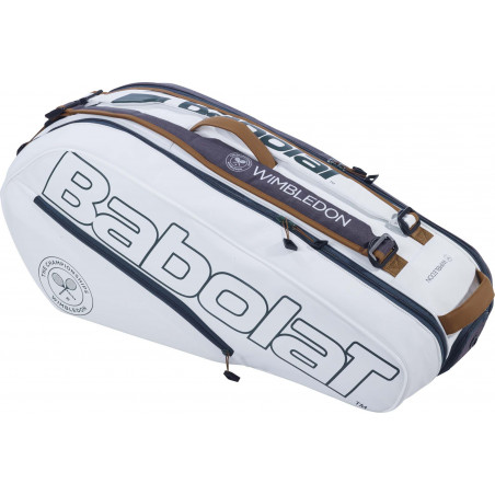 Thermo-Bag BABOLAT PURE WIMBLEDON RHX 6 Blanc / Vert 2022