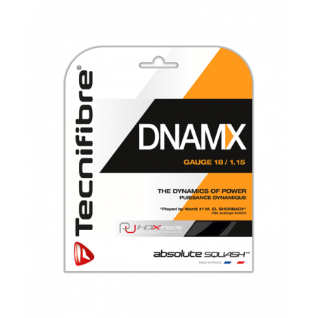 Cordage Squash TECNIFIBRE DNAMX 1.25 mm (10 m)