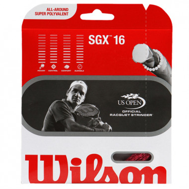 Cordage WILSON SGX Reel Pink 16 1.30mm (12 m)