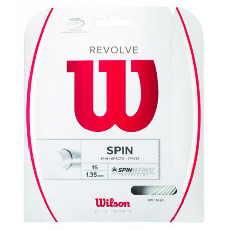 Cordage WILSON Revolve Blanc 1.35mm (12m)