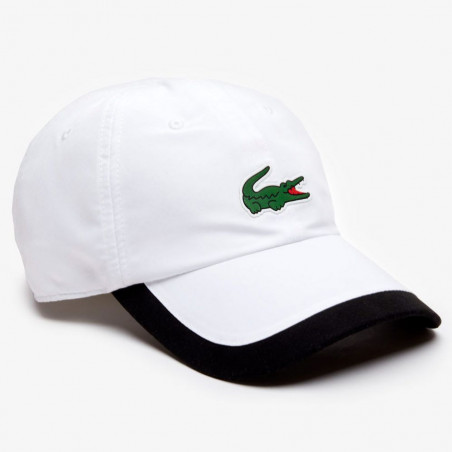 Casquette LACOSTE SPORT Blanc / Noir / Vert PE 2022