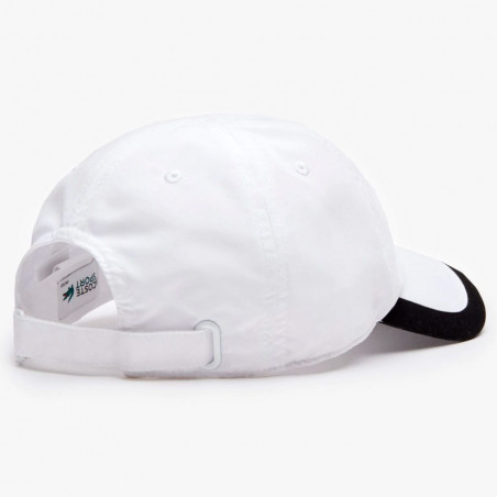 Casquette LACOSTE SPORT Blanc / Noir / Vert PE 2022