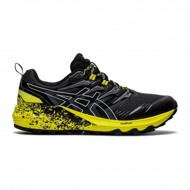 Chaussures Running ASICS Homme GEL-TRABUCO TERRA Noir / Jaune Vert PE 2021