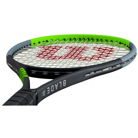 Raquette WILSON Blade 98 16X19 V7.0 Noir / Gris / Vert (305 g) 2019