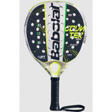 Raquette Padel BABOLAT COUNTER VIPER APT Jaune / Gris / Blanc (365 g) 2022