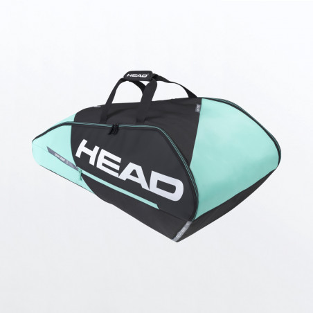 Sac de Tennis HEAD TOUR TEAM 9R Noir / Vert PE 2022