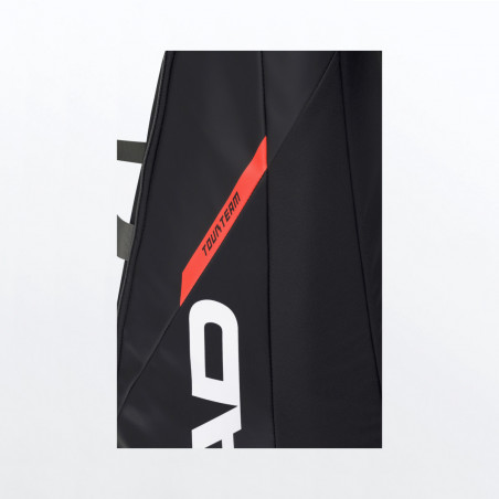 Sac de Tennis HEAD TOUR TEAM 12R Noir / Rouge PE 2022