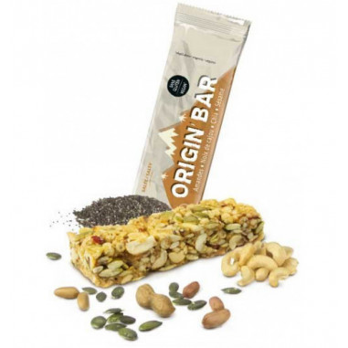 Barre Salée OVERSTIM ORIGIN'BAR 40g Amande / Nox de Cajou 2022