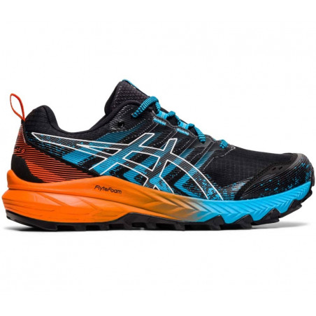Chaussures Running ASICS Homme GEL-TRABUCO 9 Bleu / Orange / Noir PE 2021