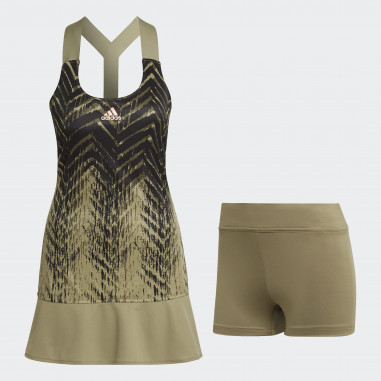 Jupe ADIDAS Femme avec Shorty Y-TANK PB AK Kaki AH 2021