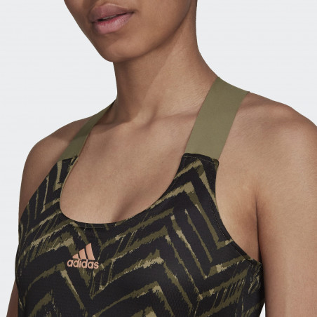 Robe ADIDAS Femme avec Shorty Y-TANK PB AK Kaki AH 2021