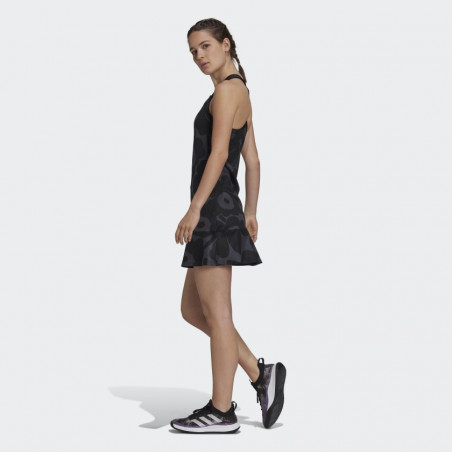 Robe ADIDAS Femme avec Shorty MKO Y-DRESS Carbon / Noir AH 2021
