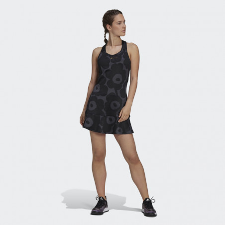 Robe ADIDAS Femme avec Shorty MKO Y-DRESS Carbon / Noir AH 2021