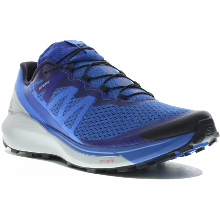 Chaussures Running SALOMON Homme SENSE RIDE 4 Bleu / Gris PE 2021