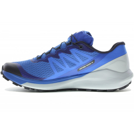 Chaussures Running SALOMON Homme SENSE RIDE 4 Bleu / Gris PE 2021