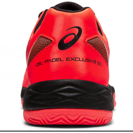 Chaussures Padel ASICS Femme Gel-Padel Exclusive 5 SG Corail / Blanc AH 2019