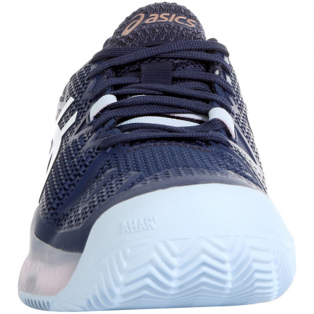 Chaussures ASICS Femme Gel-Resolution 8 Clay Marine / Rose PE 2020