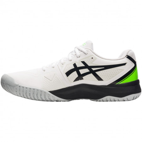 Chaussures ASICS Homme GEL-CHALLENGER 13 Toutes Surfaces Blanc/Noir/Vert AH 2021