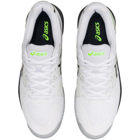 Chaussures ASICS Homme GEL CHALLENGER 13 Blanc / Noir / Vert  AH 2021