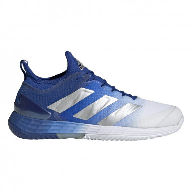 Chaussures ADIDAS Homme ADIZERO UBERSONIC 4 Blanc/Bleu/Silver AH 2021