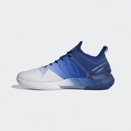 Chaussures ADIDAS Homme ADIZERO UBERSONIC 4 Blanc/Bleu/Silver AH 2021