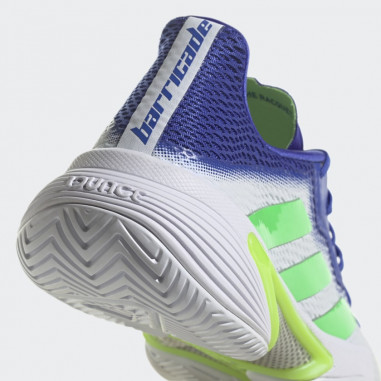 Chaussures ADIDAS Homme BARRICADE Blanc / Vert...
