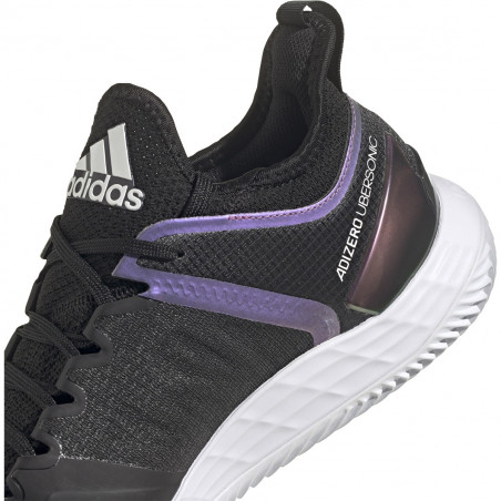Chaussures ADIDAS Homme ADIZERO UBERSONIC 4 Terre Battue Noir / Violet PE 2021