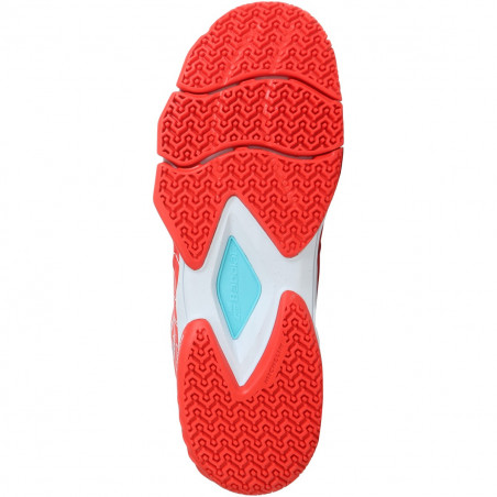 Chaussures Padel BABOLAT Femme Pulsa Hibiscus / Blanc PE 2020