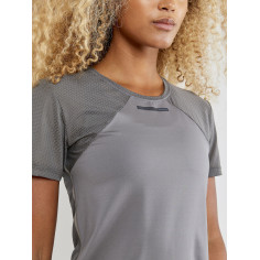 T-Shirt Running CRAFT Femme Vent Mesh SS Gris PE 2020 2