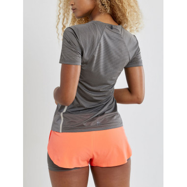 T-Shirt Running CRAFT Femme Vent Mesh SS Gris...