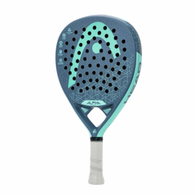 Raquette Padel HEAD GRAPHENE 360 ALPHA TOUCH Gris / Turquoise 2022