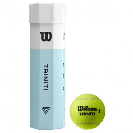 Tube de 4 balles WILSON Triniti