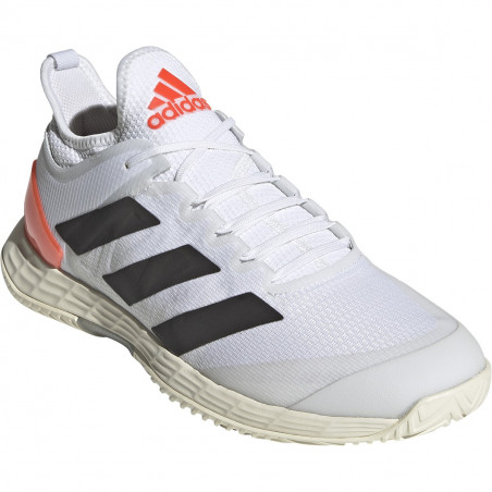 Chaussures ADIDAS Homme ADIZERO UBERSONIC 4 Blanc / Orange PE 2021