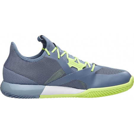 Chaussures ADIDAS Homme ADIZERO Defiant Bounce Terre Battue Gris / Jaune PE 2018
