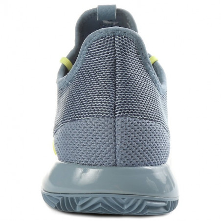 Chaussures ADIDAS Homme adizero Defiant Bounce Bleu Gris / Jaune PE 2018