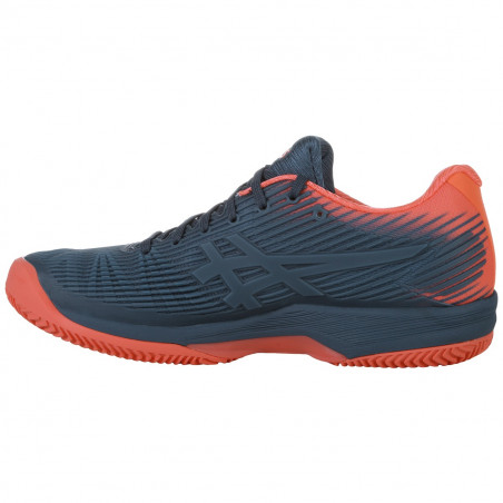 Chaussures ASICS Femme Solution Speed FF Clay Terre Battue Indigo/Papaye PE 2019
