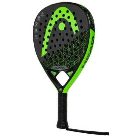 Raquette Padel HEAD GRAPHENE 360 ALPHA LTD Noir / Vert (370 g) 2022