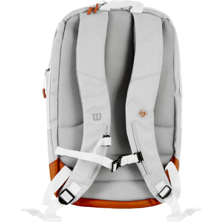 Sac à dos WILSON SUPER TOUR BACKPACK RG Gris / Blanc / Marron PE 2022