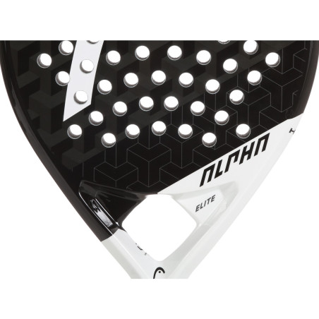 Raquette Padel HEAD Graphene 360+ ALPHA ELITE Noir / Blanc 2021