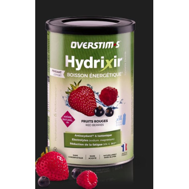 Boisson Energétique OVERSTIM Hydrixir Antioxydant Fruits rouges 600g