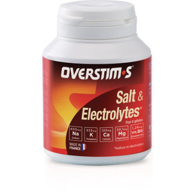 Salt et Electrolytes OVERSTIM 42g 60 Comprimés de 700 mg