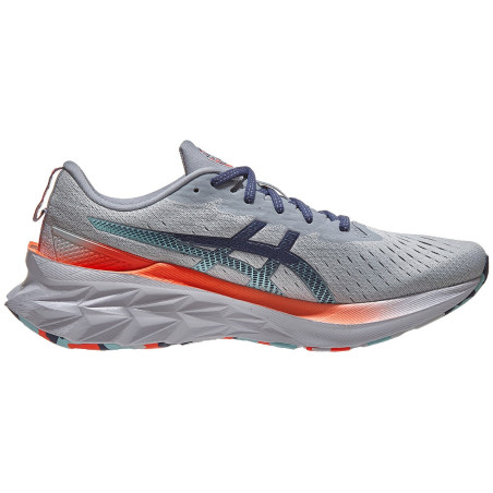 Chaussures Running ASICS Homme NOVABLAST 2 Gris / Bleu / Orange AH 2021