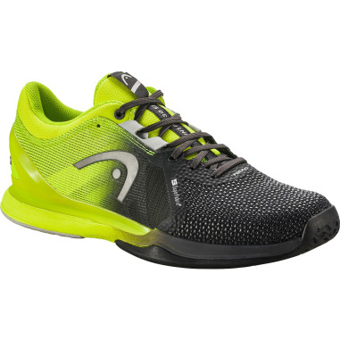 Chaussures HEAD Homme SPRINT PRO 3.0 SF Noir / Vert Fluo 2021