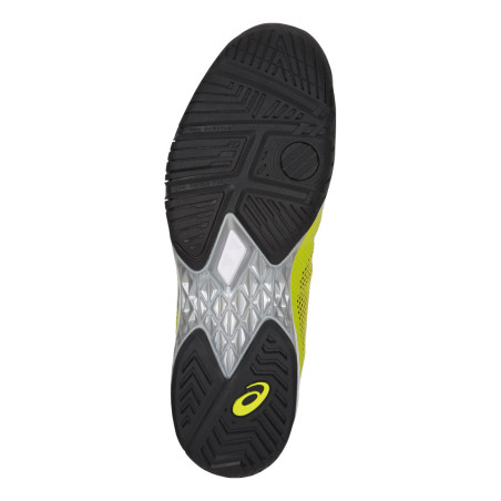 Chaussures ASICS Homme Court FF Toutes Surfaces Jaune / Noir PE 2018