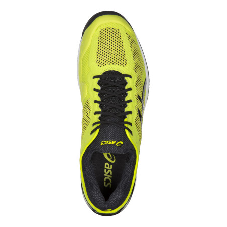 Chaussures ASICS Homme Court FF Toutes Surfaces Jaune / Noir PE 2018